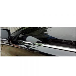 Window Lower Garnish Stainless Steel Chrome Finish Exterior for Beat